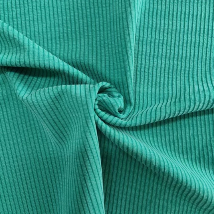 Sand Wash Rayon Poly Rib Fabric